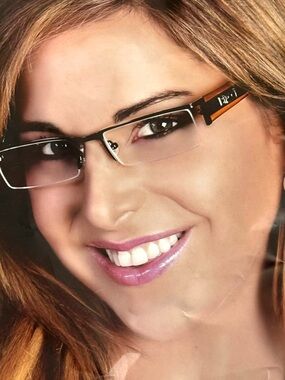 BM120 Biacci Milano Half-Rim Eyeglasses Frame
